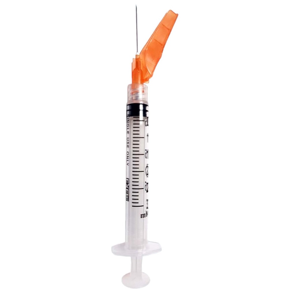 Syringe Safety 3cc LL w/Safety Needle Securetouc .. .  .  